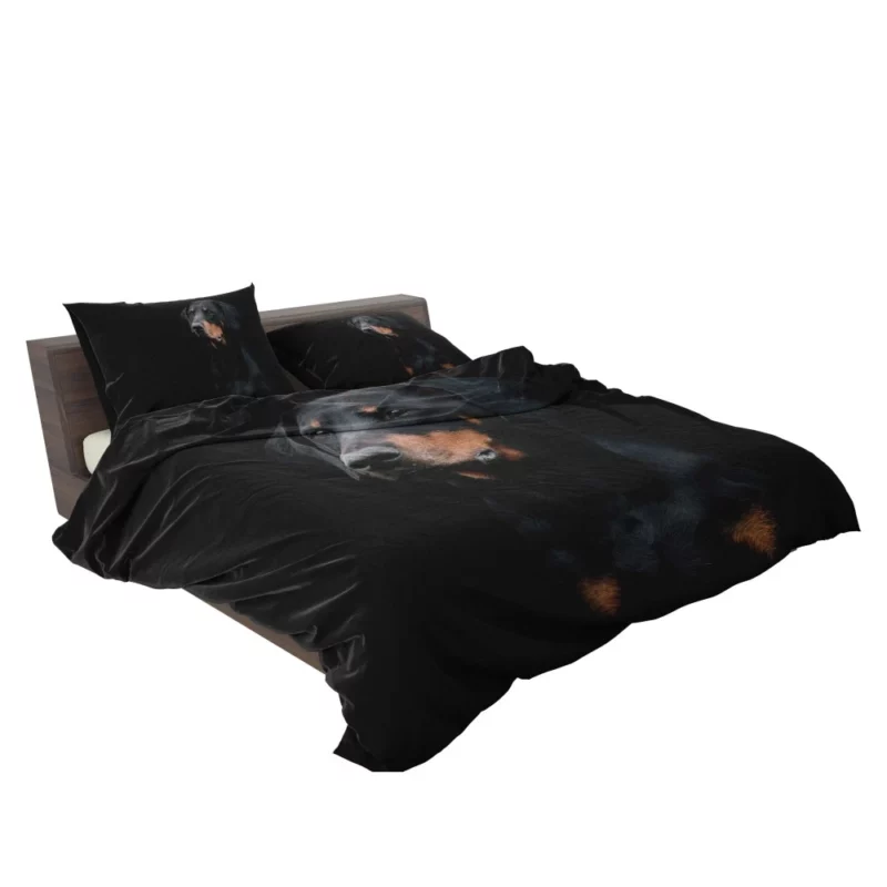 Doberman Pinscher Distinguished Muzzle Bedding Set 2