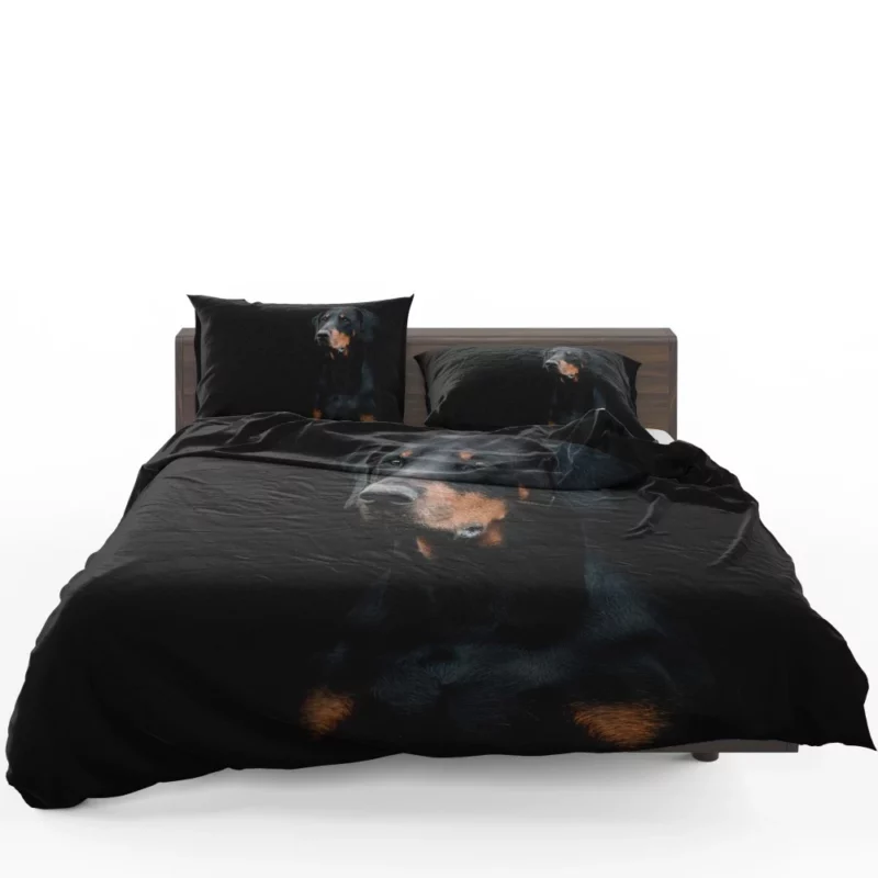 Doberman Pinscher Distinguished Muzzle Bedding Set