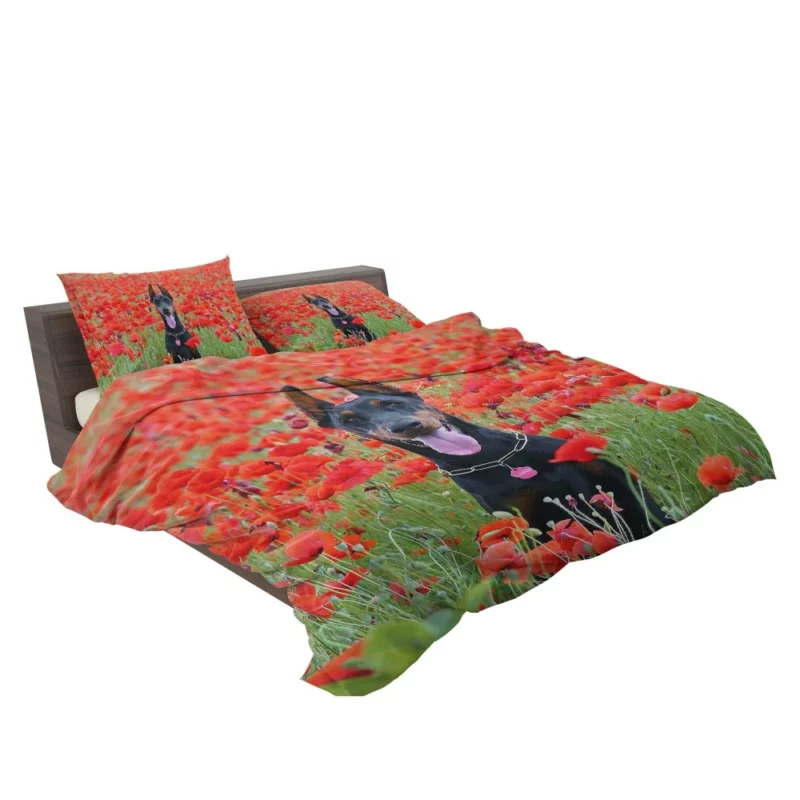 Doberman Pinscher Poppy Serenity Bedding Set 2