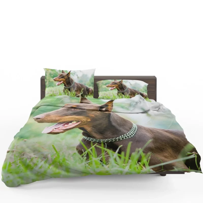 Doberman Pinscher Regal Elegance Bedding Set