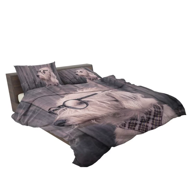 Dog Glassy Stare Canine Persona Bedding Set 2