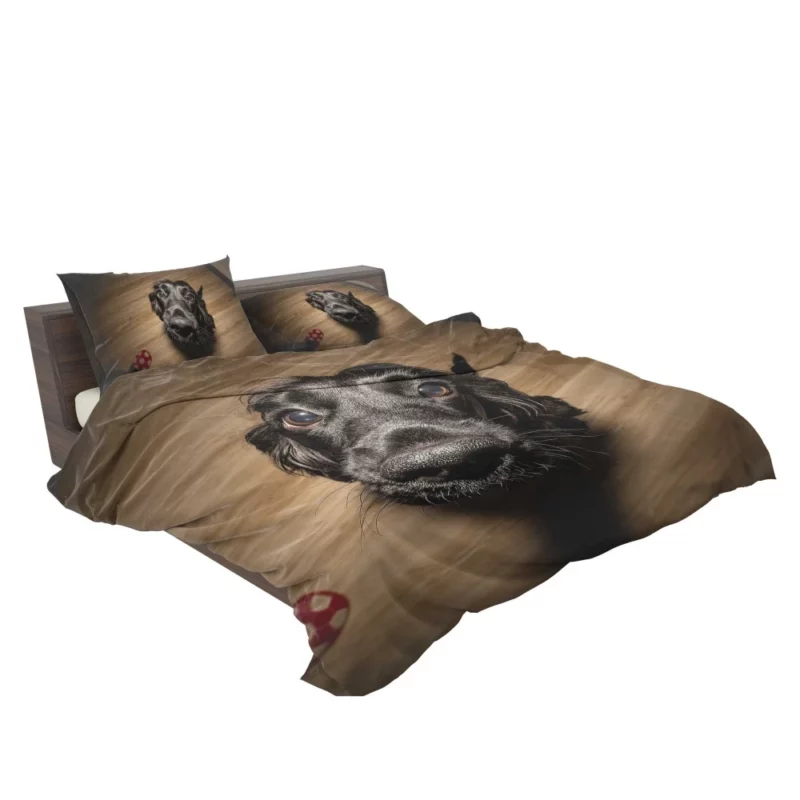 Dog Muzzle in Thought Canine Persona Bedding Set 2