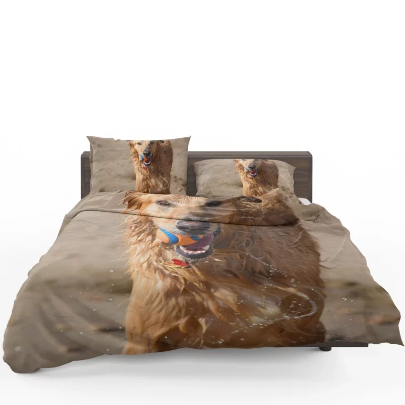 Dog Playful Muzzle Furry Antics Bedding Set