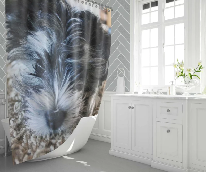 Dog Playful Spirit Joyful Moments Shower Curtain 1