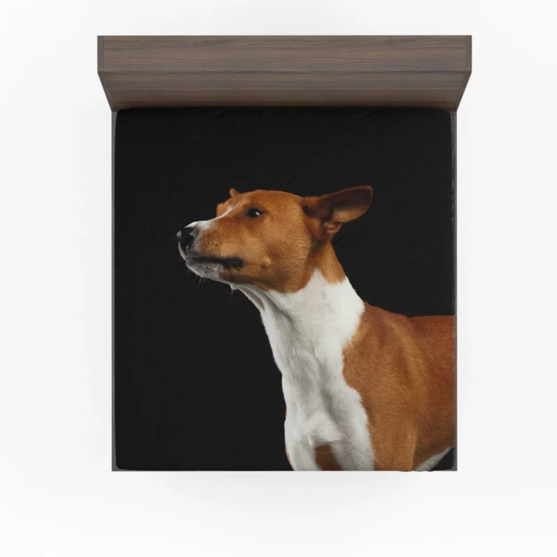 Dog Thoughtful Stare Canine Contemplation Fitted Sheet 1