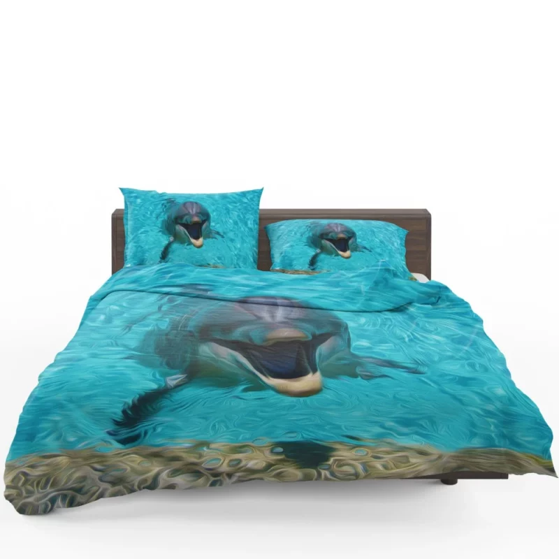 Dolphin Dance Ocean Harmony Bedding Set