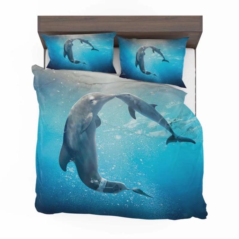 Dolphin Tale 2 Aquatic Sequel Joy Bedding Set 1