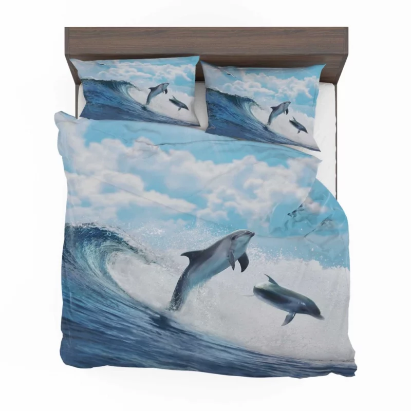 Dolphins Dance Oceanic Harmony Bedding Set 1