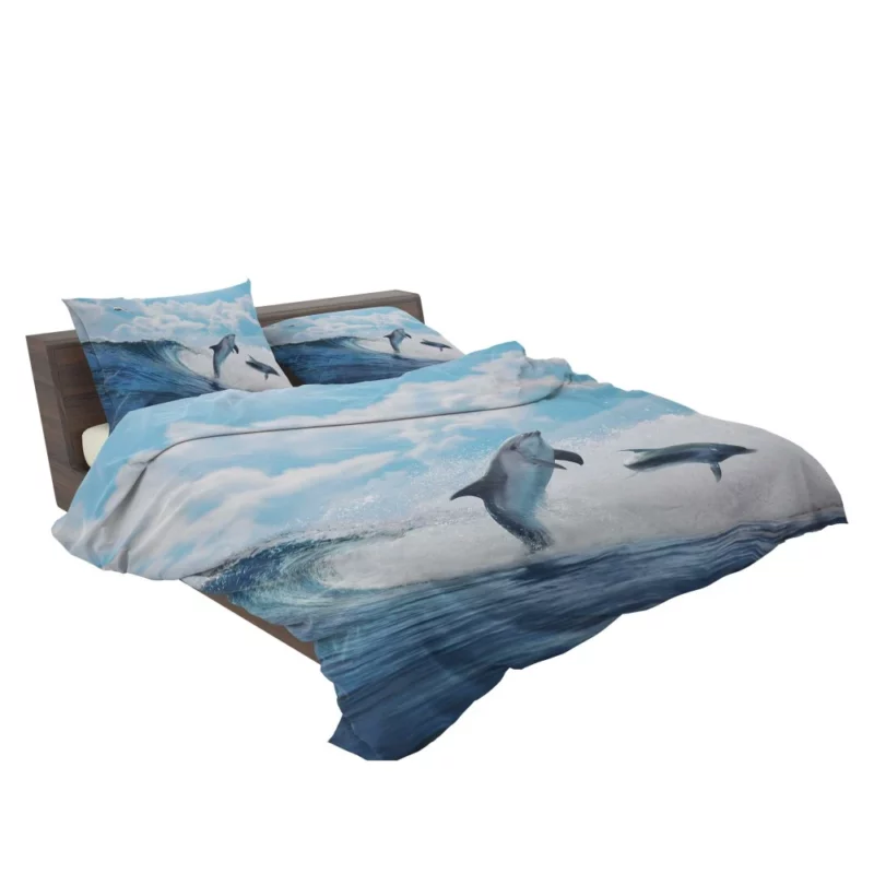 Dolphins Dance Oceanic Harmony Bedding Set 2