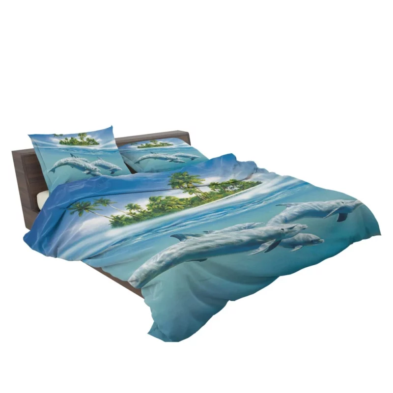 Dolphins Dance Underwater Elegance Bedding Set 2