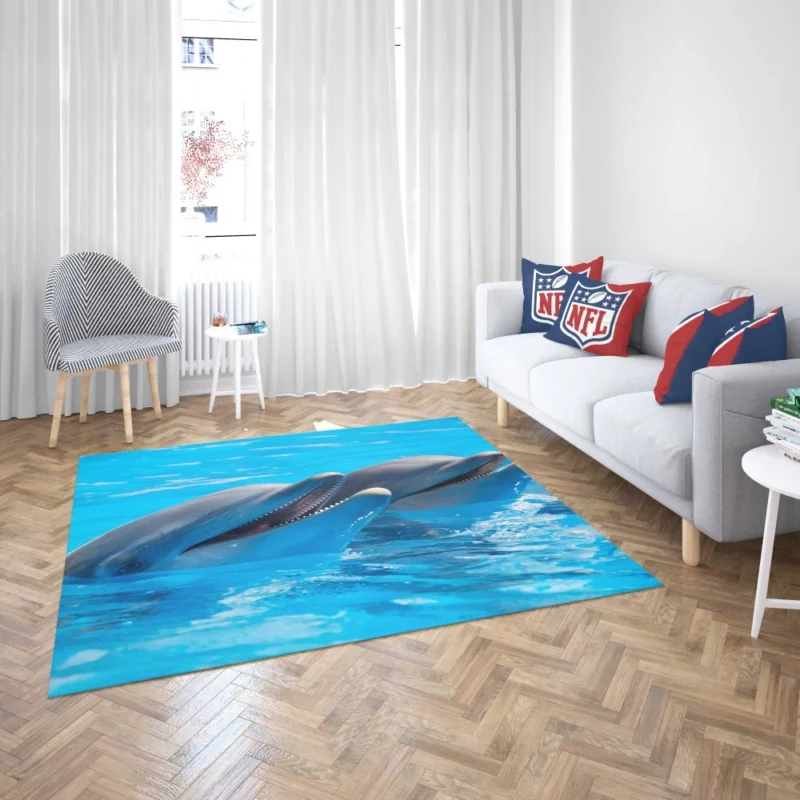 Dolphins Delight Ocean Harmony Rug 2