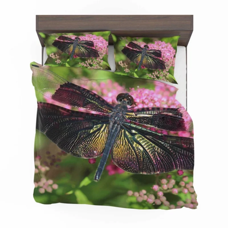 Dragonfly on Flower Nature Marvel Bedding Set 1