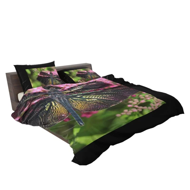 Dragonfly on Flower Nature Marvel Bedding Set 2