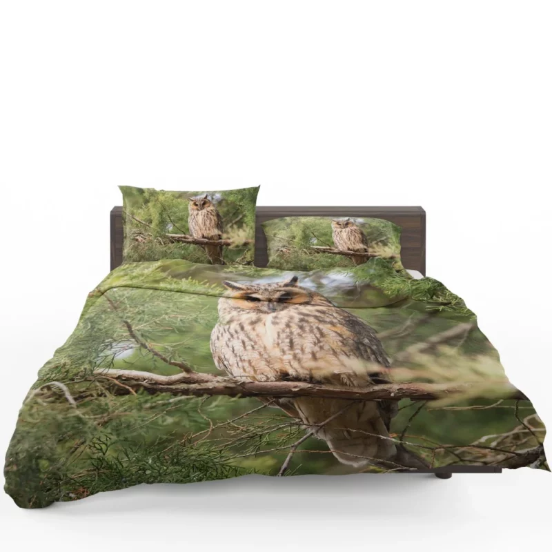 Eagle-Owl Nocturnal Majesty Wise Gaze Bedding Set