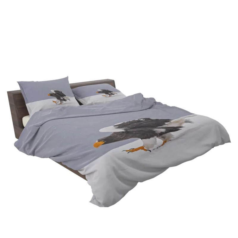 Eagle Snowy Landing Arctic Majesty Bedding Set 2