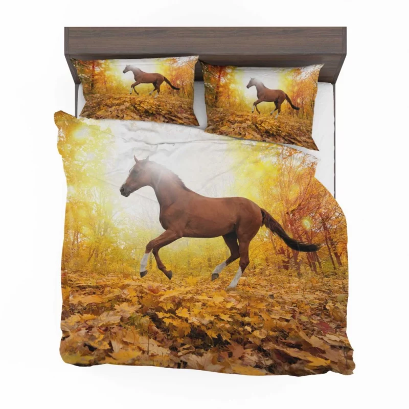 Elegance in Equine Majestic Horse Grace Bedding Set 1