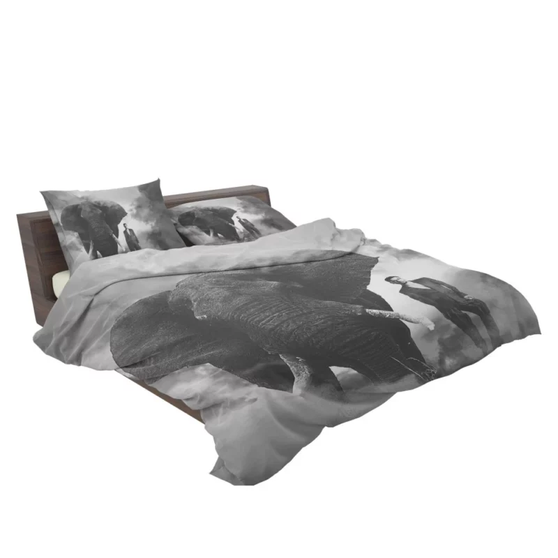 Elephant Grace in Smoke Majestic Wonder Bedding Set 2