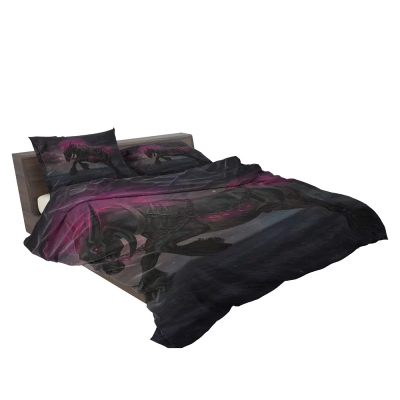 Enchanted Night Guardian Warden Wolf Bedding Set 2