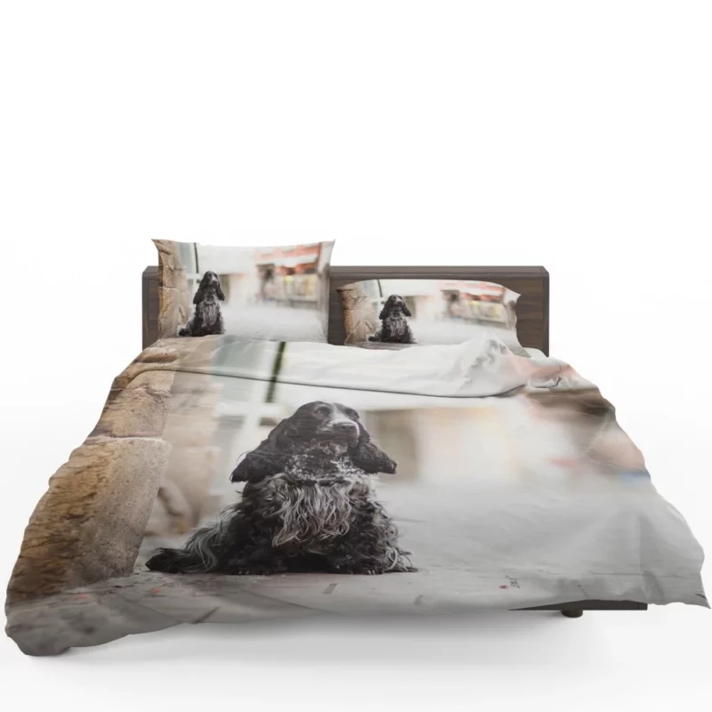 English Cocker Spaniel Depth of Field Bedding Set