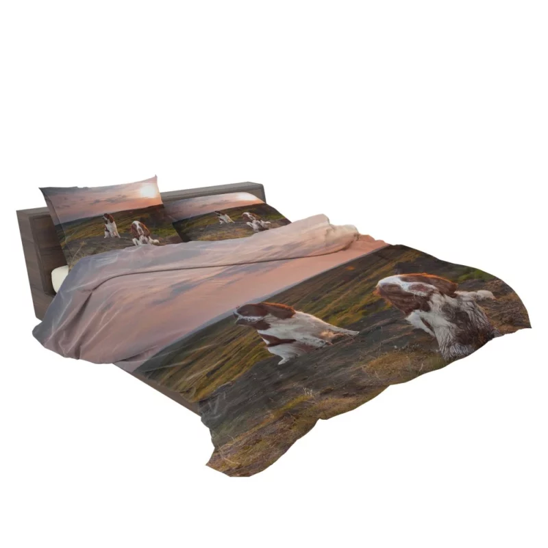 English Springer Spaniel Rustic Charm Bedding Set 2