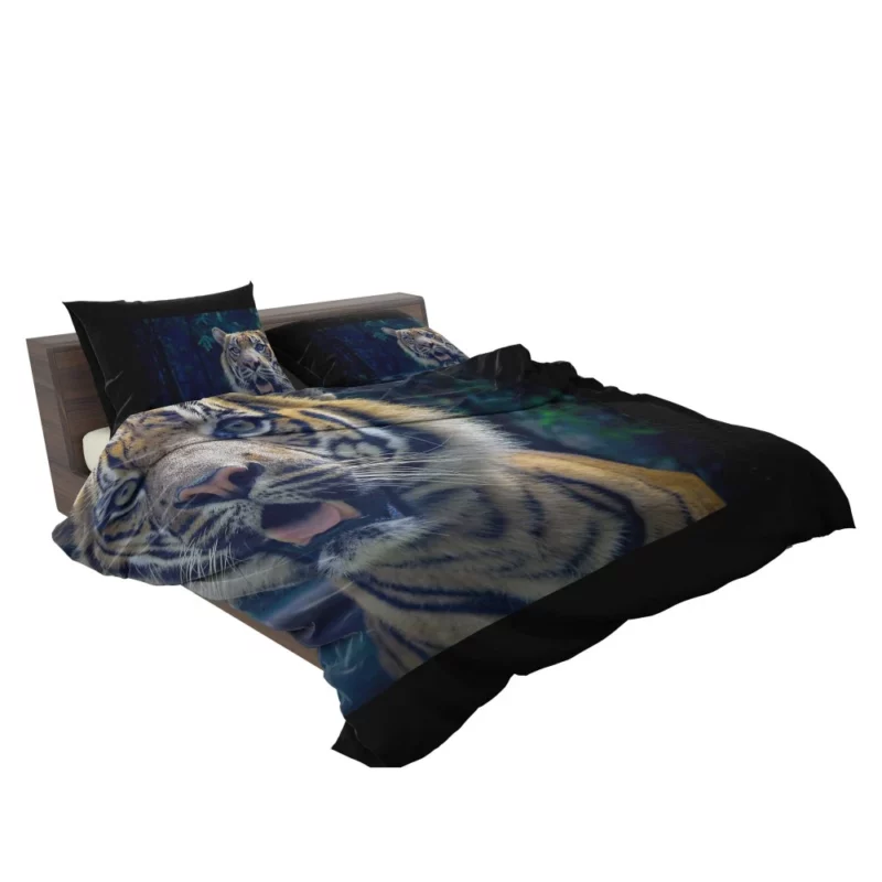 Enigmatic Aura Tiger Majesty Bedding Set 2