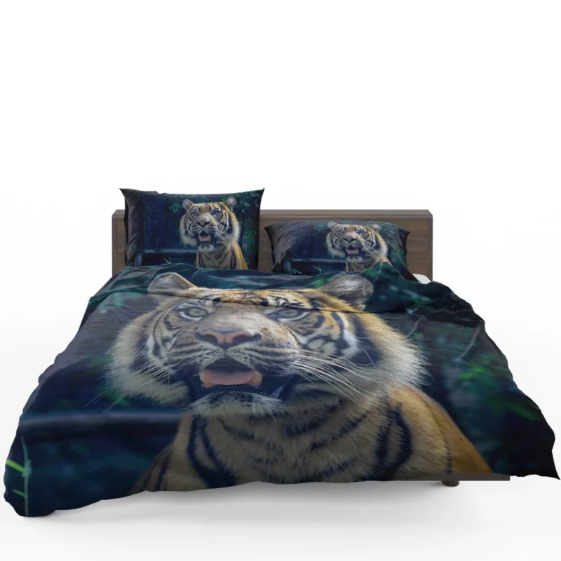 Enigmatic Aura Tiger Majesty Bedding Set