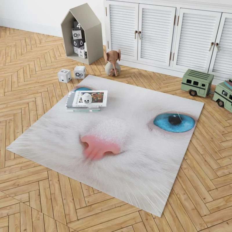 Enigmatic Feline Look Rug 1