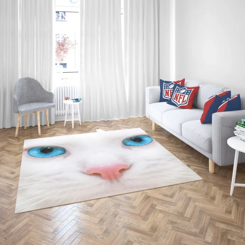 Enigmatic Feline Look Rug 2