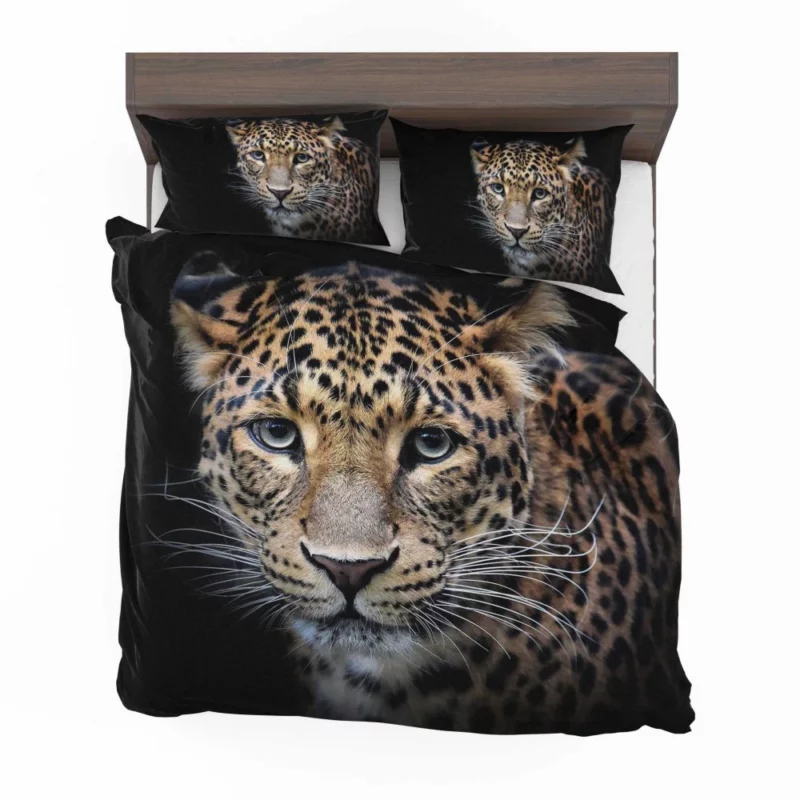 Enigmatic Leopard Presence Bedding Set 1