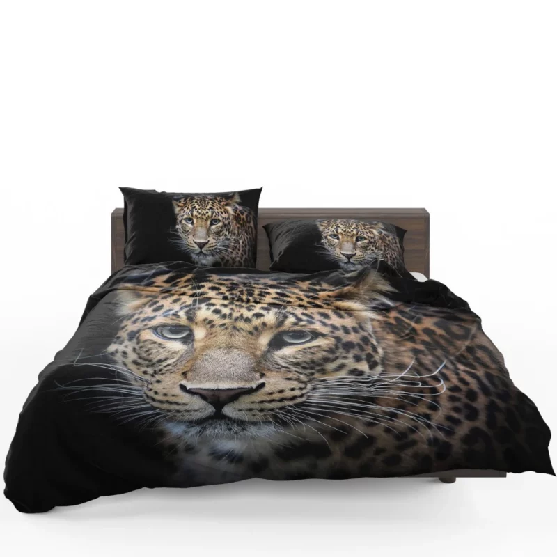 Enigmatic Leopard Presence Bedding Set