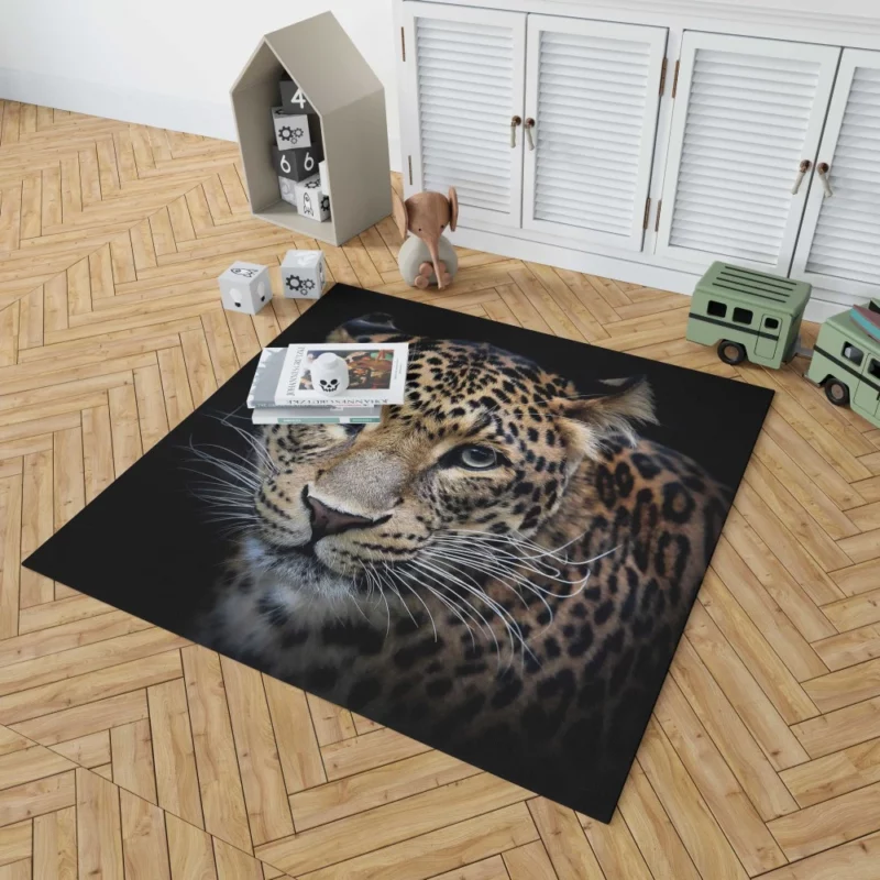 Enigmatic Leopard Presence Rug 1