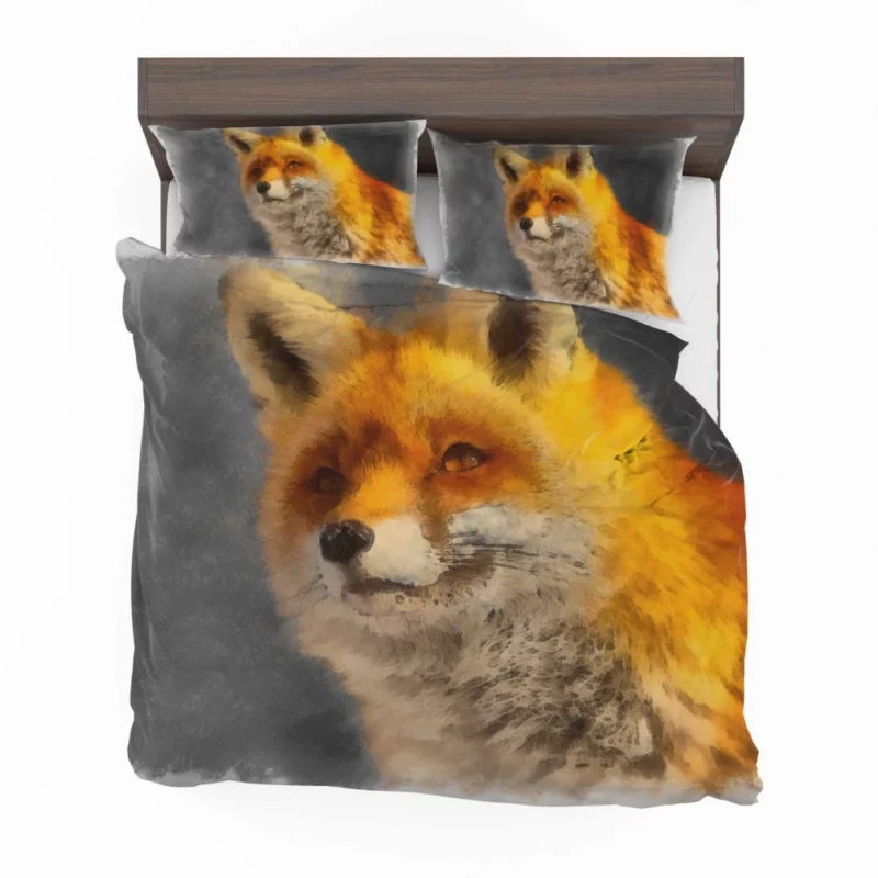 Enigmatic Lynx Stare Wilderness Beauty Bedding Set 1