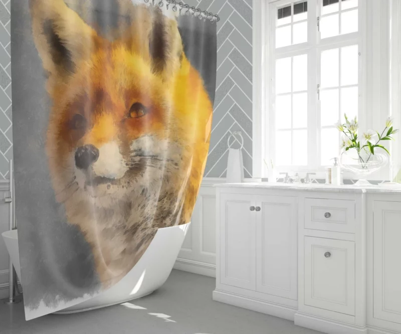 Enigmatic Lynx Stare Wilderness Beauty Shower Curtain 1