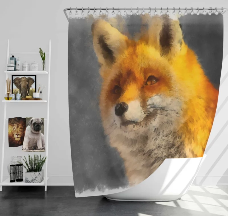 Enigmatic Lynx Stare Wilderness Beauty Shower Curtain