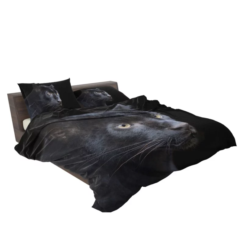 Enigmatic Panther Presence in the Wild Bedding Set 2