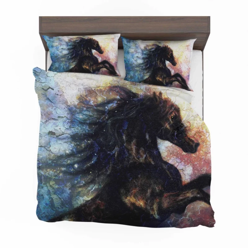 Equine Artistry Majestic Horse Portrait Bedding Set 1