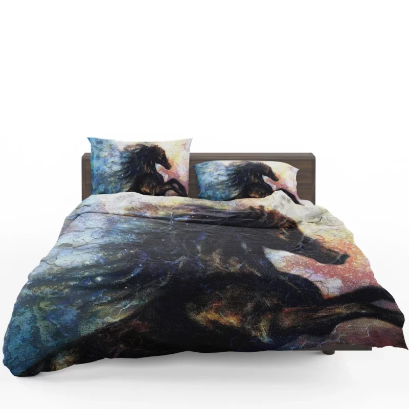 Equine Artistry Majestic Horse Portrait Bedding Set