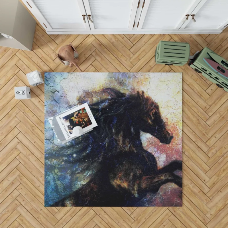 Equine Artistry Majestic Horse Portrait Rug