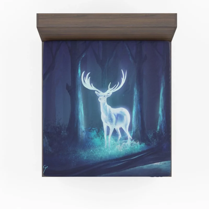 Expecto Patronum Mystic Guardian Deer Fitted Sheet 1