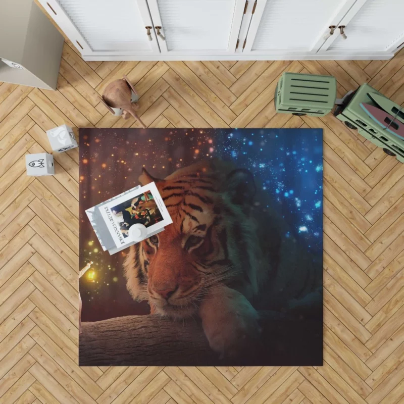 Fantasy Tiger Mystic Power Rug