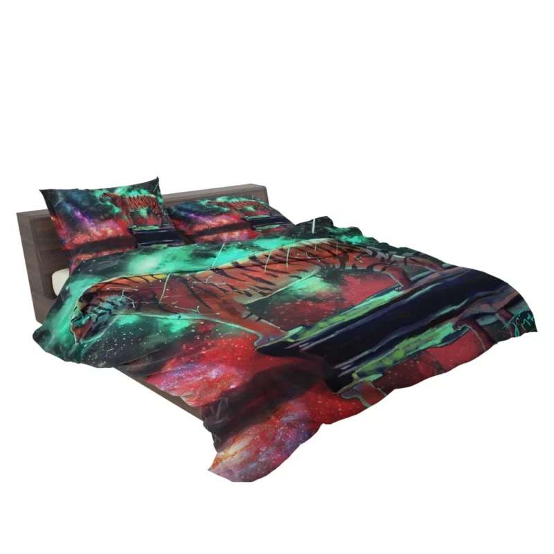 Fantasy Tiger Mystical Aura Bedding Set 2