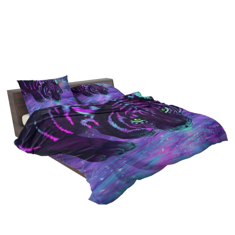 Fantasy Tiger Night Reflections Bedding Set 2