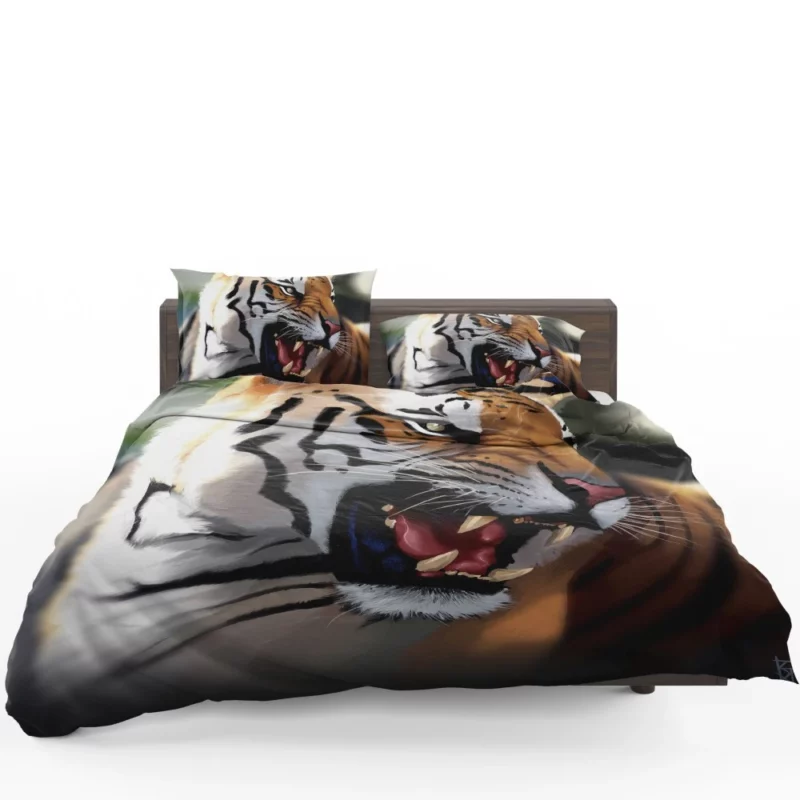 Fantasy Tiger Power Imagined Majesty Bedding Set