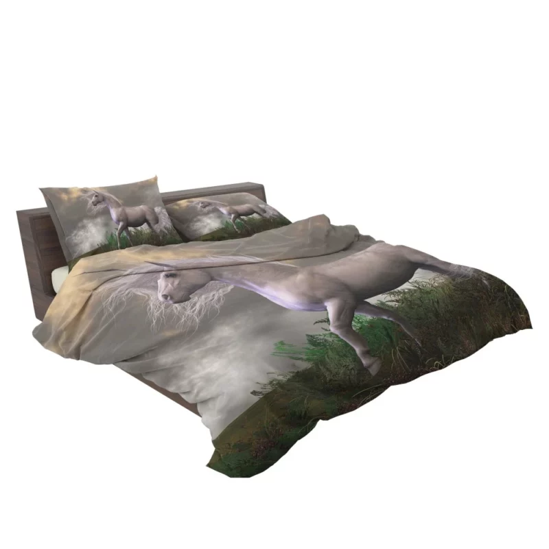 Fantasy Unicorn Cloudy Dreams Mythic Beauty Bedding Set 2