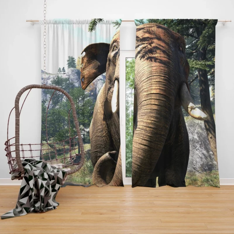 Far Cry 4 Elephant Expedition Curtain