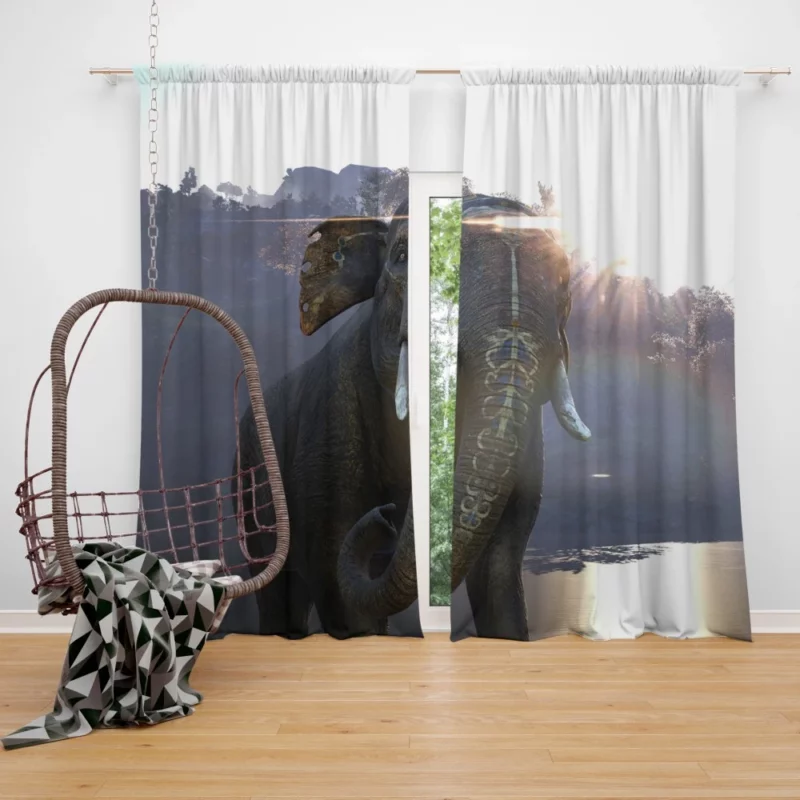 Far Cry 4 Epic Elephant Adventure Curtain