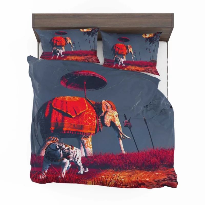 Far Cry 4 Wild Tiger & Majestic Elephant Bedding Set 1