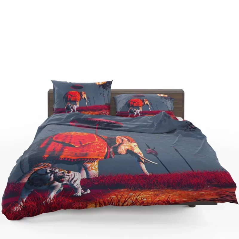 Far Cry 4 Wild Tiger & Majestic Elephant Bedding Set