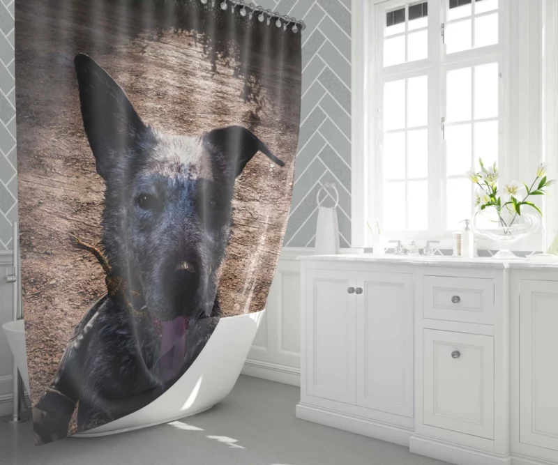 Far Cry 5 Loyal Companion Boomer Shower Curtain 1