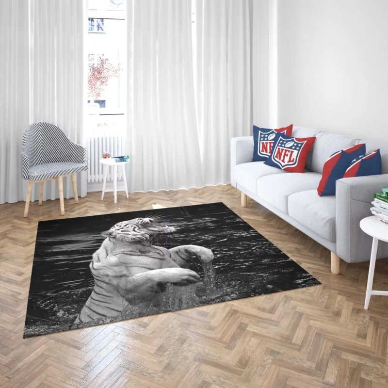 Fearsome Tiger Presence Rug 2